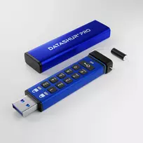 iStorage datAshur PRO 128GB USB Type-A šifruotas atmintukas (IS-FL-DA3-256-128)