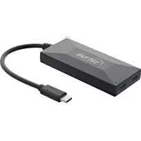 InLine USB 3.2 Gen.1 Hub, USB-C į 2 USB-C ir 3 USB-A prievadus, be maitinimo šaltinio