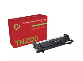 „Everyday™ Mono“ perdirbtas kasečių rinkinys „Xerox“ suderinamas su „Brother TN2320“ (didelės talpos)