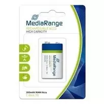 Įkraunama baterija MediaRange MRBAT124 9V nikelio-metalo hidridas