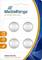 Vienkartinė baterija MediaRange MRBAT131 CR2025 (4 vnt.)