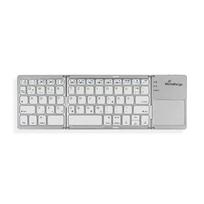 Klaviatūra MediaRange MROS133 Office Bluetooth QWERTZ Šveicariška Vokiška Sidabrinė