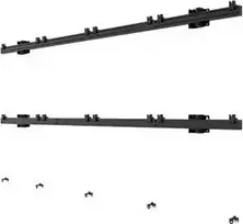 Sieninis laikiklis B-TECH BTXPS27-W4X4/B, skirtas 27 colių universaliai 4x4 dvLED vaizdo sienelei