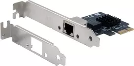 PCIe tinklo plokštė Exsys EX-60111 – 2.5 Gigabit Ethernet, PCIe sąsaja