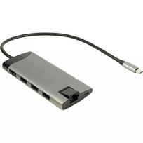 Inter-Tech GDC-802 USB 3.2 Gen 1 Type-C pilka 100W Power Delivery