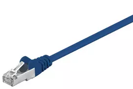 Tinklo kabelis Goobay 68053 Mėlynas 0,5 m Cat5e SF/UTP