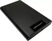 Išorinis kietojo disko korpusas LC-Power LC-25U3-C4 2,5 colio SATA III diskams, USB 3.2, aliuminis