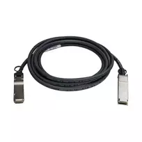 QNAP CAB-NIC40G30M-QSFP 3 m šviesolaidinis kabelis QSFP+ juodas