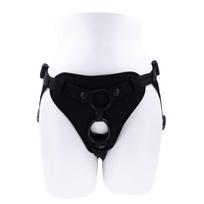 Strap-On diržas Sportsheets Dual Desires, reguliuojamas 4 krypčių prigludimas, neopreno paminkštinimas