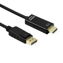 ROLINE DisplayPort į HDMI laidas 2m juodas 11.04.5996-10