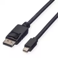 ROLINE 11445634 DisplayPort į Mini DisplayPort laidas 1 m juodas