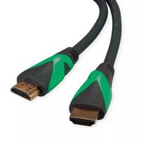 ROLINE HDMI laidas 1 m, A tipo kištukas į kištuką, auksuoti kontaktai, juodas