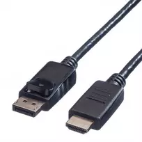 DisplayPort kabelis VALUE 4.5 m DP – HDTV vyriškas/vyriškas