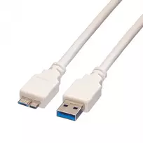 USB 3.0 laidas A - Micro B M/M 0,8 m 11.99.8873 VALUE