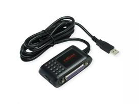 Keitiklis ROLINE 12.02.1017 USB A į RS-232 + DB25 juodas 1,8 m