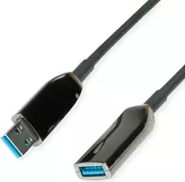 ROLINE USB 3.2 Gen 1 laidas 12.04.1076 15 m USB A juodas