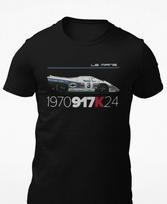 1970 Retro Racing Livery 917K Race Car T-Shirt S