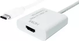 VALUE 12.99.3210 USB-C į HDMI išorinis vaizdo adapteris, 4K, baltas
