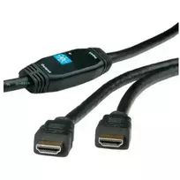 HDMI High Speed laidas ROLINE 30 m su stiprintuvu