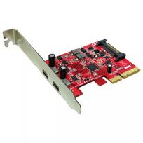 PCI-Express x4 adapteris ROLINE 2x USB 3.1 Type-C prievadai