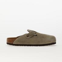 Birkenstock Boston Soft Footbed Velvet Taupe - Dydis 41 (560773 Laisvalaikio batai)