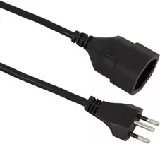 Maitinimo laidas VALUE 19.99.1180 juodas 3 m C12 C13