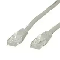 Tinklo kabelis ROLINE UTP Patch Cord Cat.6 RJ-45 20m Pilka
