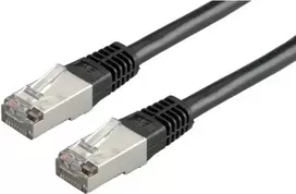 Tinklo laidas ROLINE S/FTP (PiMF) Patch Cord RJ-45 Cat.6 20,0 m juodas