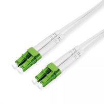 Skaidulinis optinis kabelis ROLINE 21158632 3 m 2x LC OS2 Baltas