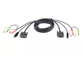 ATEN DVI-D Dual Link USB KVM laidas 5 m