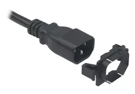 ATEN C14 Smart-Lock kištukinis jungiklis, juodas, 1 vnt.
