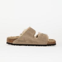 Birkenstock Arizona Shearling Suede Leather/ Fur Taupe - Dydis 36 (1028293 Laisvalaikio batai)