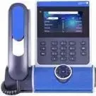 IP telefonas Alcatel-Lucent Enterprise ALE-400 mėlynas spalvotas LCD laidinis ragelis