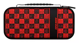 PDP Travel Case Plus GLOW Super Icon, kietas dėklas Nintendo Switch, Switch Lite, Switch OLED