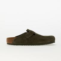 Birkenstock Boston Velvet Leather Thyme - Dydis 46 (1024721 Laisvalaikio batai)