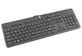 HP 803181-041 klaviatūra Office USB QWERTZ vokiška juoda