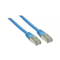 Tinklo kabelis Alcasa 1m Cat6 S/FTP Mėlynas