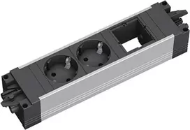 Bachmann STEP ALU 906.09528 elektros skirstytuvas, 2x CEE 7/3 lizdai, GST18