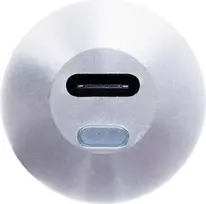 Bachmann Ochno LED lizdas su USB C jungtimi, 1,0 m, sidabrinis
