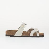 Birkenstock Mayari Flower Embellishment Leather Women White - Dydis 27 (1032060 Laisvalaikio batai)