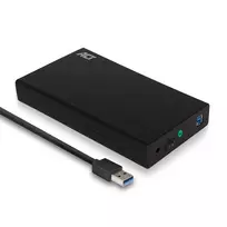 Išorinis HDD/SSD dėklas ACT AC1405 3,5 colio SATA USB 3.2 Gen1 juodas