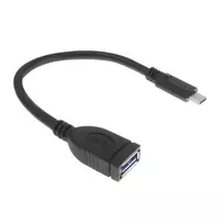 ACT USB 3.0 laidas OTG USB-C (vyriškas) į USB-A (moterišką) 0,2 m, 5Gbit/s