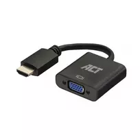 ACT AC7535 HDMI į VGA adapteris su garsu, 0,15 m