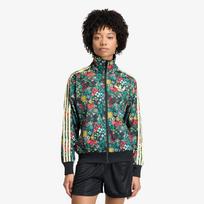 adidas X Liberty London Firebird Track Top Black/ Bold Green/ Collegiate Green- Eqt Yellow - Dydis XS (KD7975 Džemperiai)