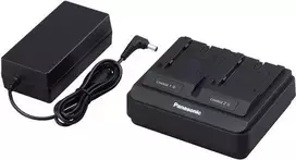 Panasonic AG-BRD50E – Įkroviklis ir maitinimo šaltinis, 2 akumuliatorių įkrovimas, 4000 mA