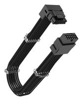 Laidas Akasa G-Nexus PX16 12+4 kontaktų juodas 0,3 m