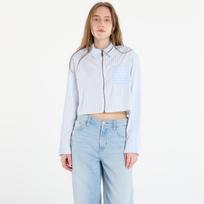 adidas Poplin Shirt Crystal Sky/ Ambient Sky - Dydis L (KC8870 Marškinėliai)