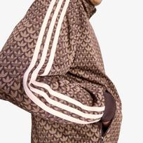 adidas Firebird Loose Monogram Track Top Aurora Coffee/ Earth Strata/ Sandy Pink - Dydis M (KE1677 Džemperiai)