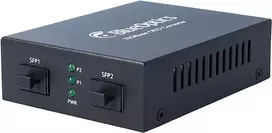 BlueOptics BLMC011-011 10 Gigabit Ethernet medijos konverteris, 2x SFP+, su SFP+ SR 850 nm ir LR 1310 nm