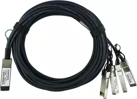 BlueOptics CAB-Q-S-5M-BL InfiniBand kabelis QSFP 4xSFP+ juodas (CAB-Q-S-5M-BL)